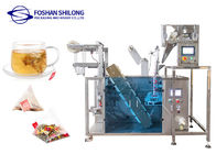 Máquina de empacotamento de nylon Shilong do saquinho de chá da pirâmide da parte alta completamente automático