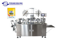 Máquina de embalagem 120pcs/minuto da almofada da preparação do álcool do corte de Shilong 2.5KW