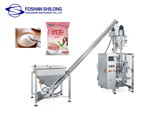 Máquina de embalagem de leite em pó de café vertical Shilong Hot Sale com controle PLC