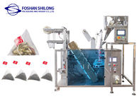 Máquina de empacotamento de nylon Shilong do saquinho de chá da pirâmide da parte alta completamente automático