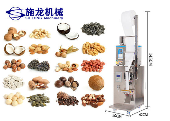 Máquina de embalagem da função dos cereais de Shilong multi comprimento do saco de 5cm a de 31cm